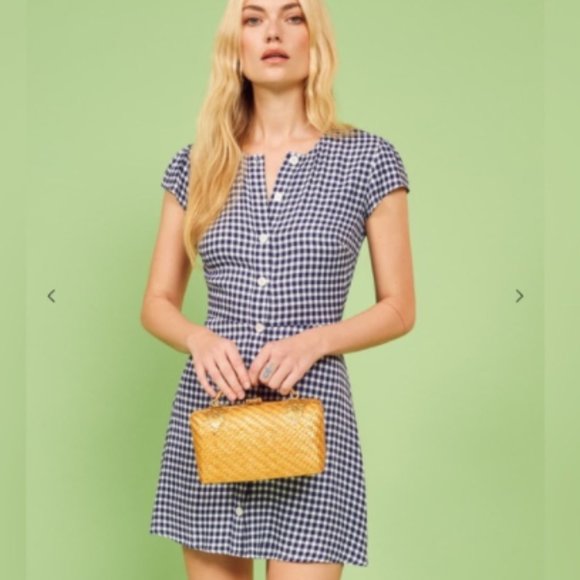 Reformation Dresses & Skirts - Reformation Vikki Dress in "Madison Check"